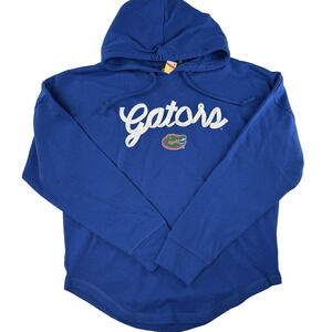 University Of Florida Gators Womens Size S Blue Long Sleeve Hoodie Jacket NWT